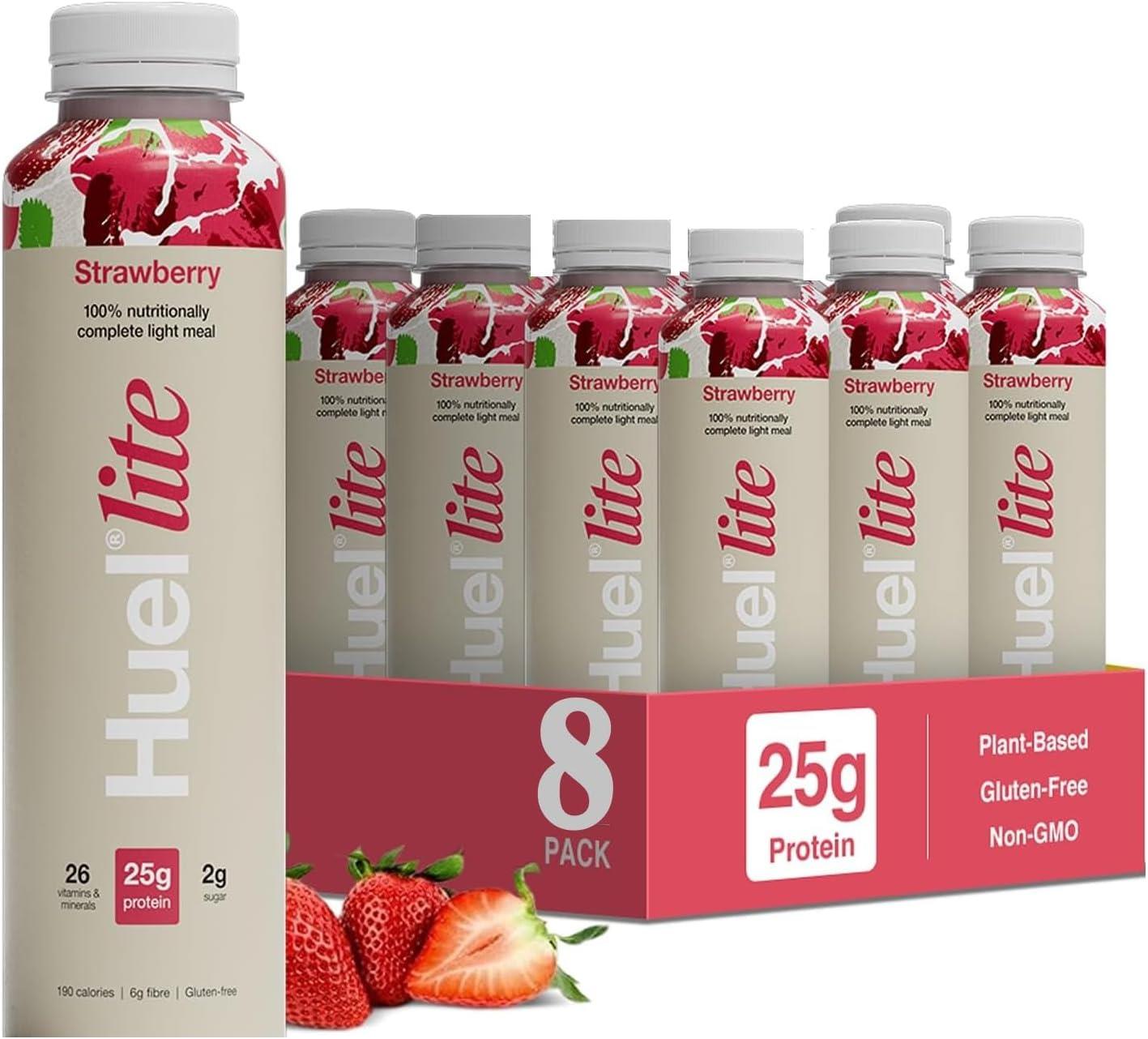 Huel Lite Strawberry 8 x 500ml Bottles