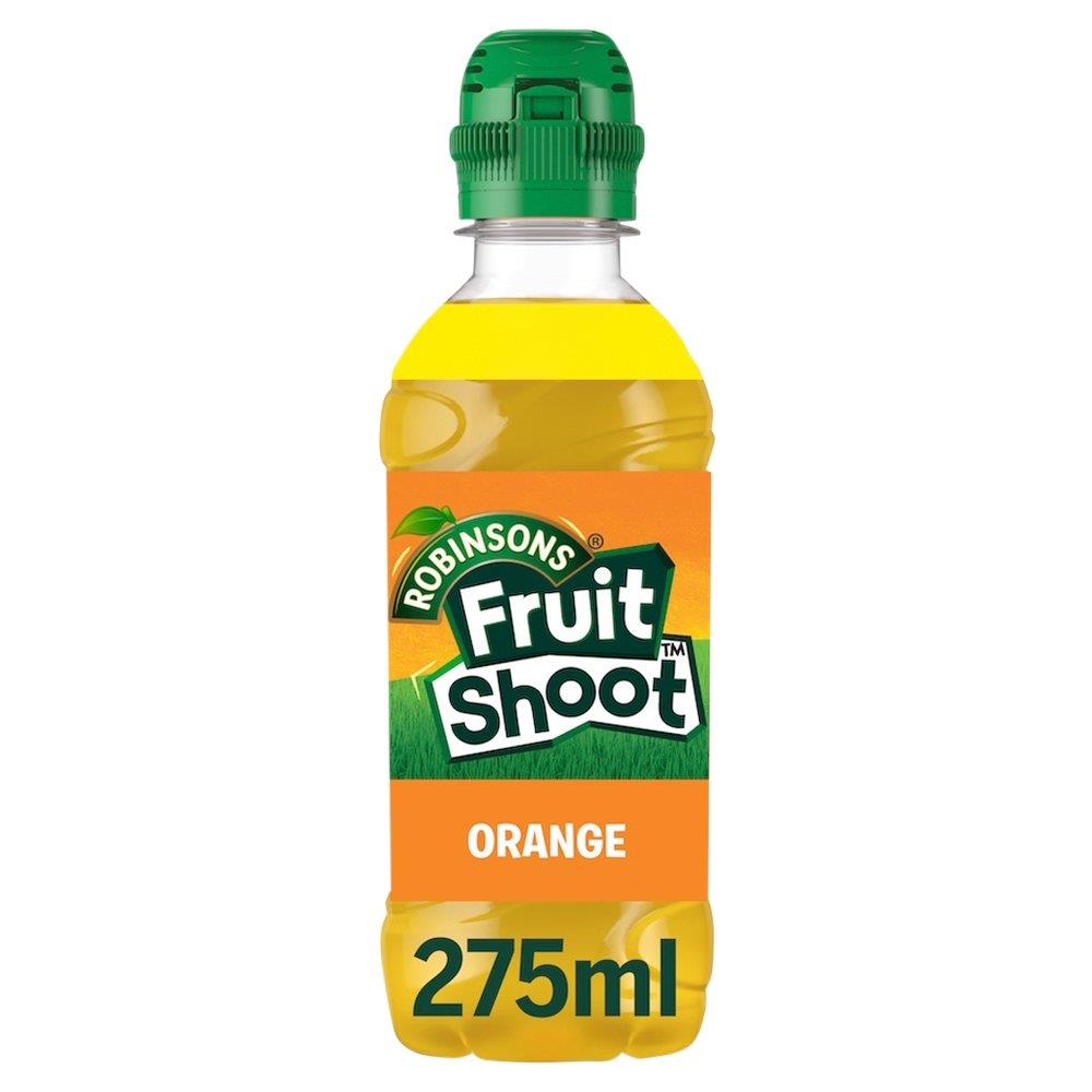 Robinsons Fruit Shoot Orange Juice 275ml Bottles | Made with Real Fruits