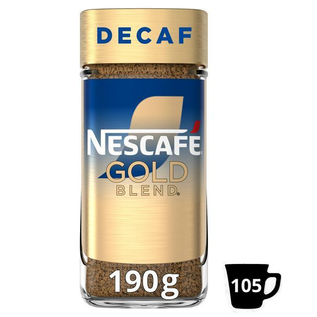 NESCAFE Gold Blend DECAF SIGNATURE Coffee Jar 6 x 190g PMP