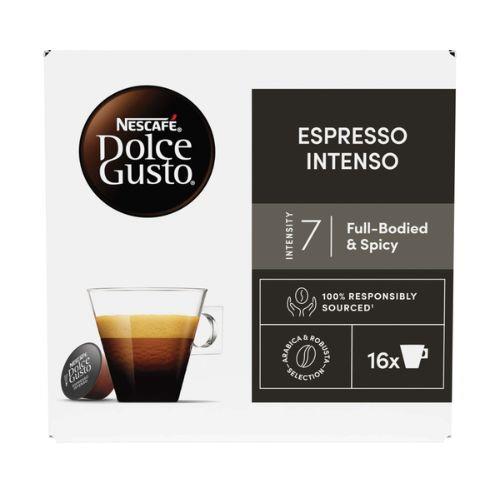 Nescafe Dolce Gusto ESPRESSO INTENSO Coffee 16 Capsules 3 x 112g Packs