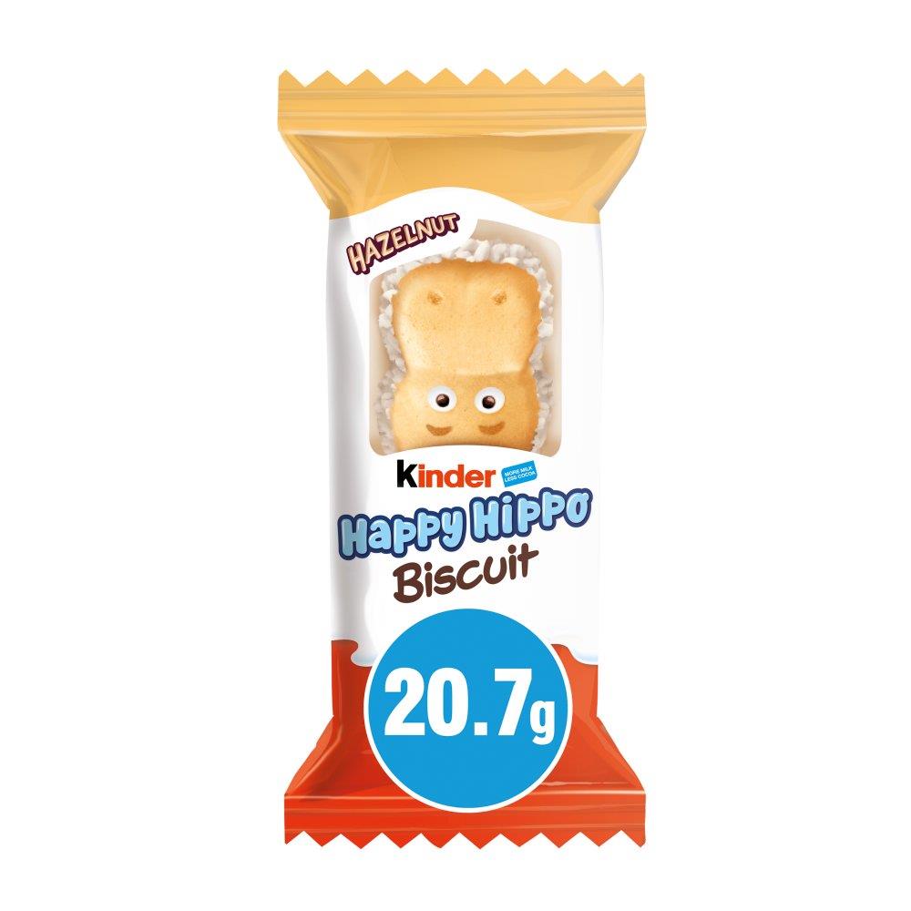 Kinder Happy Hippo Hazelnut Biscuit 28 x 20.7g Packs