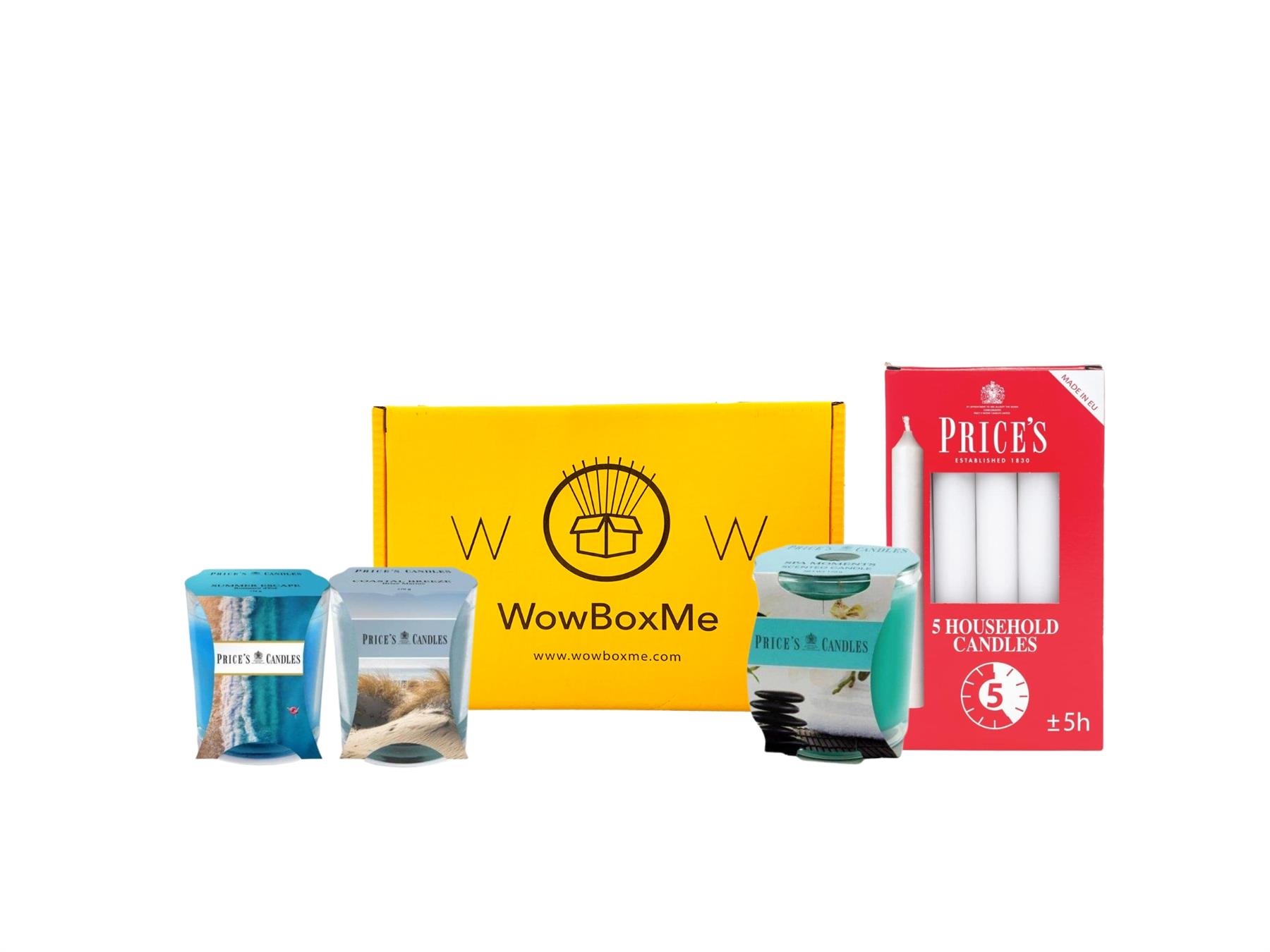 WowBoxMe Cluster Jar Household Candle Box Relaxation Tealight Home Decor