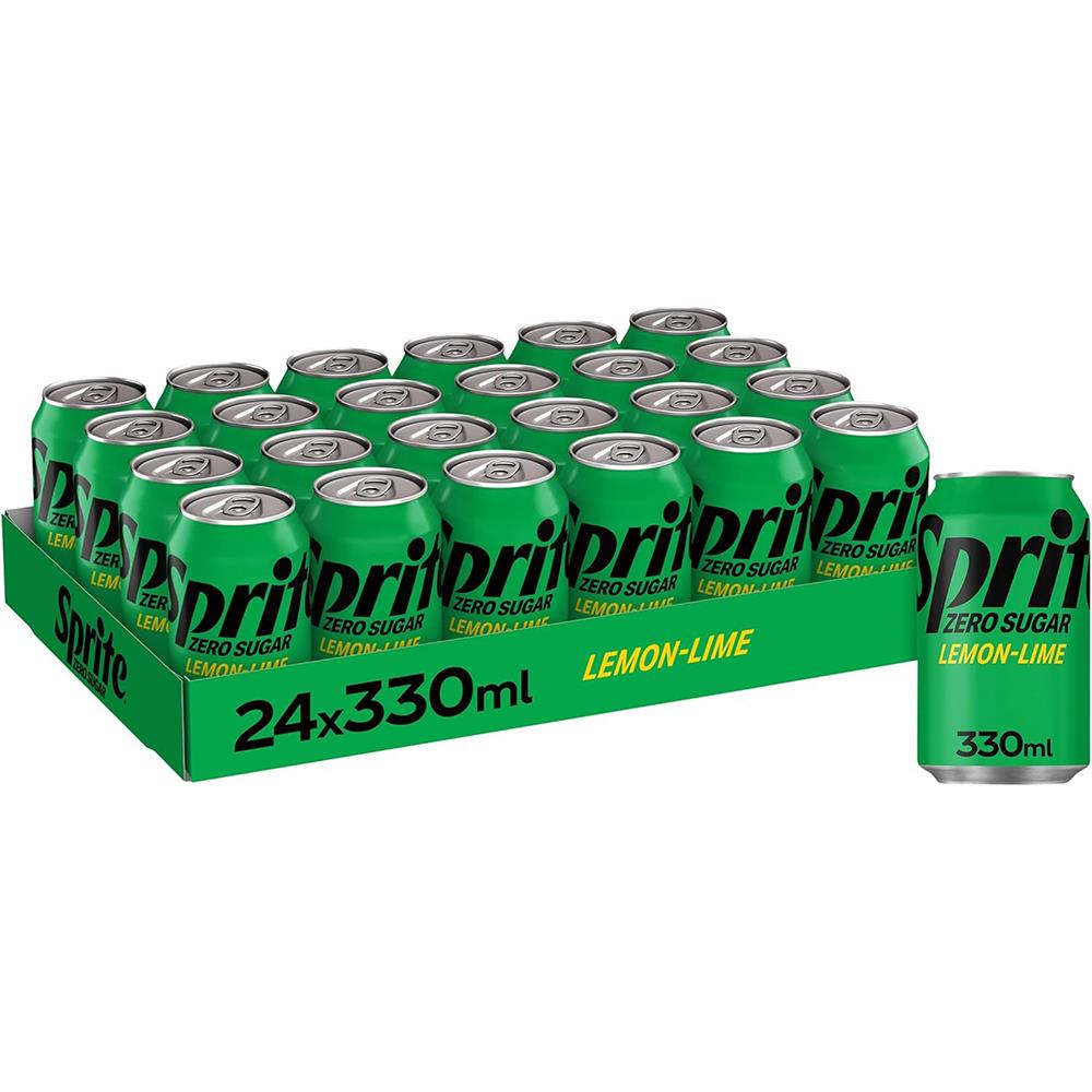 Sprite ZERO SUGAR 330ml Cans