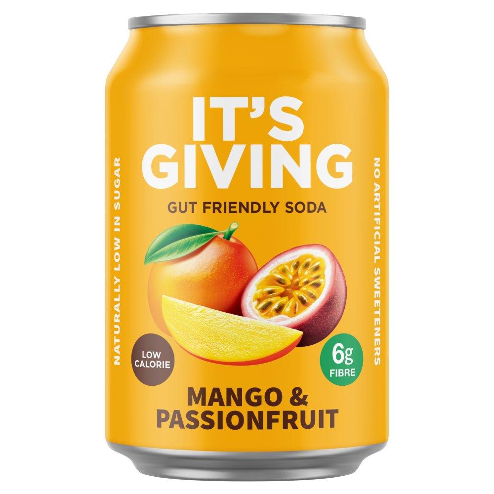 It's Giving Mango & Passionfruit 24 x 330ml Cans