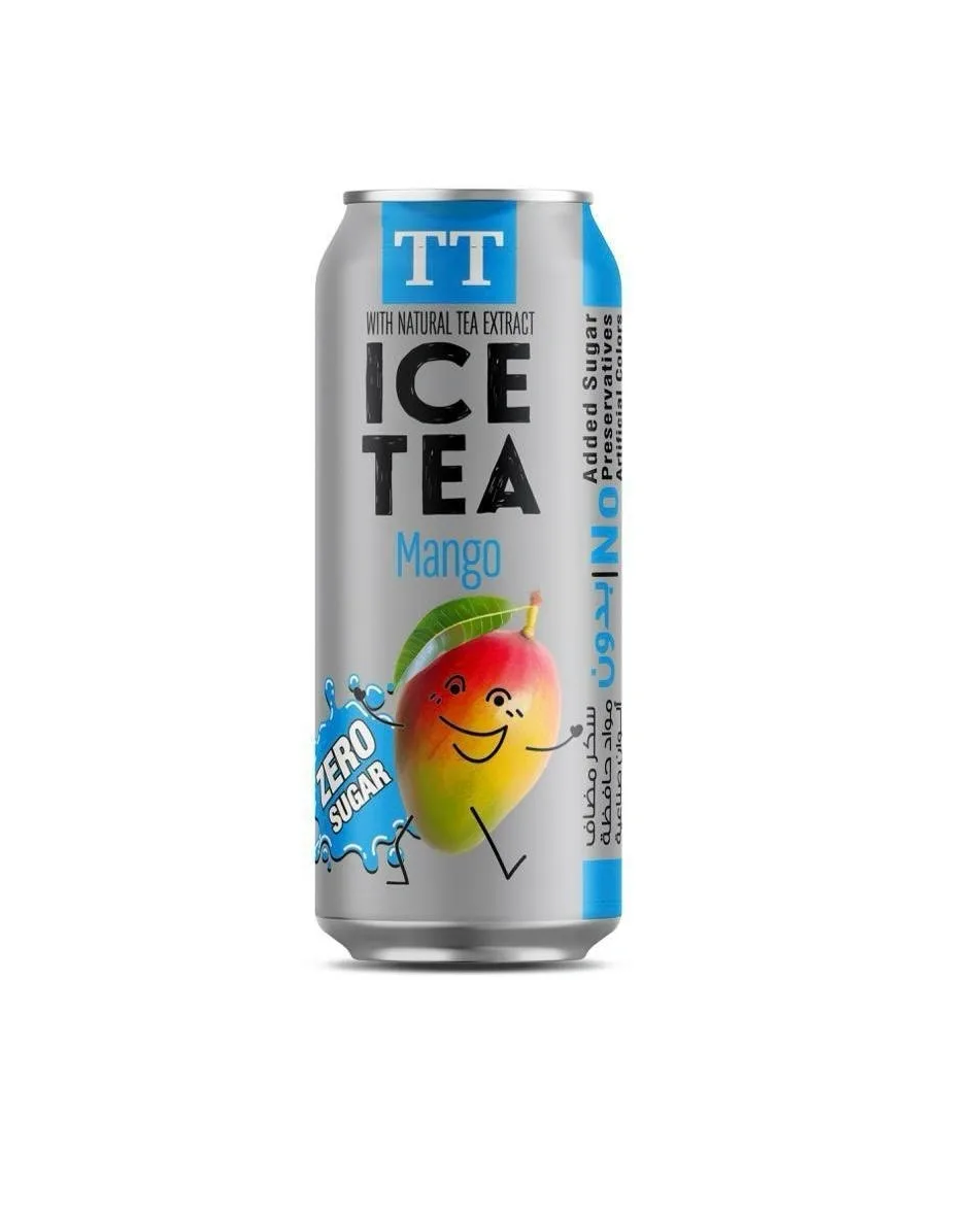 TT Ice Tea Mango Zero Sugar 24 x 330ml Cans &ndash; Refreshing Christmas, New Year Drinks