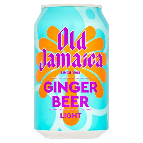 Old Jamaica Ginger Beer Light 24 x 330ml Cans