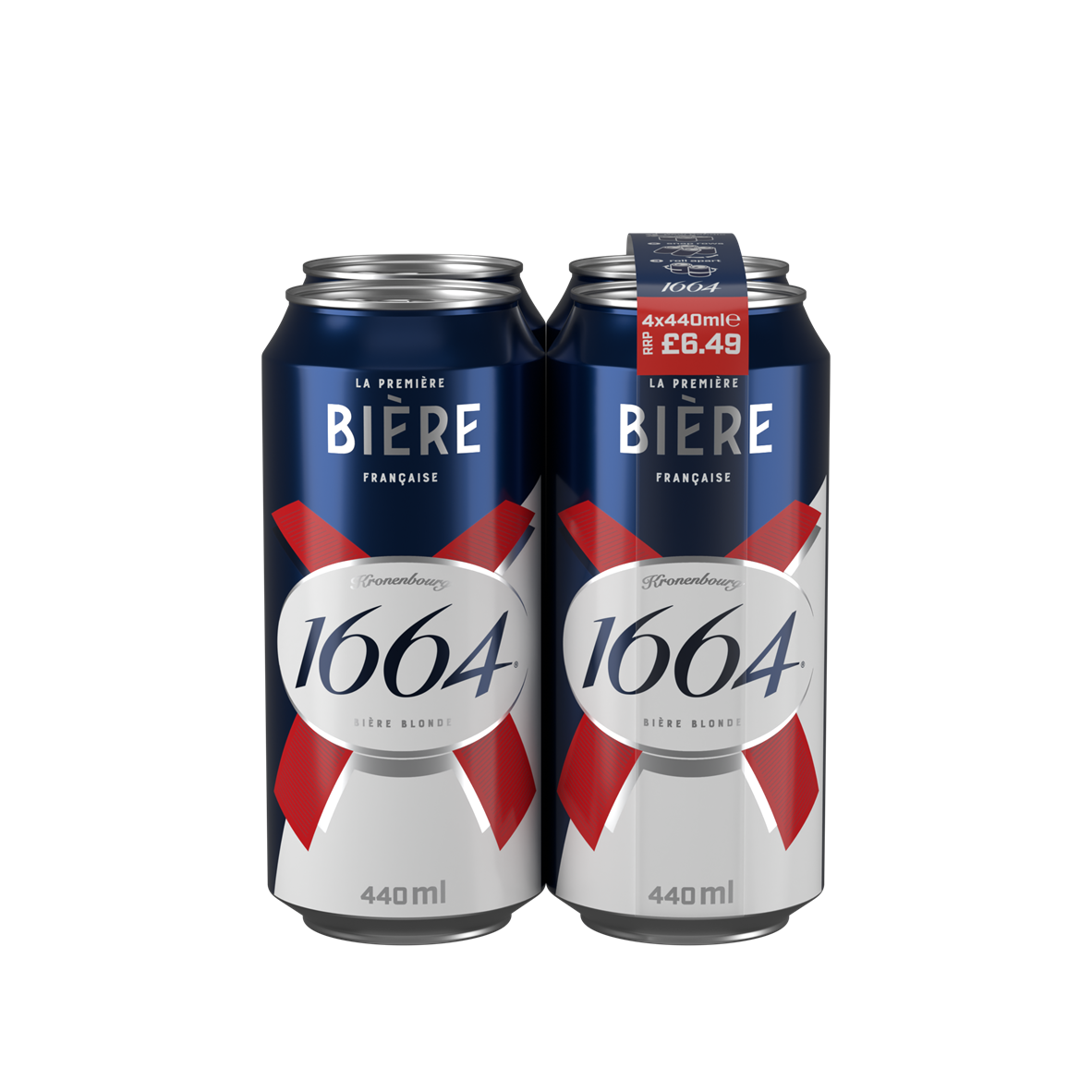 Kronenbourg 1664 (24 x 440ml Cans)