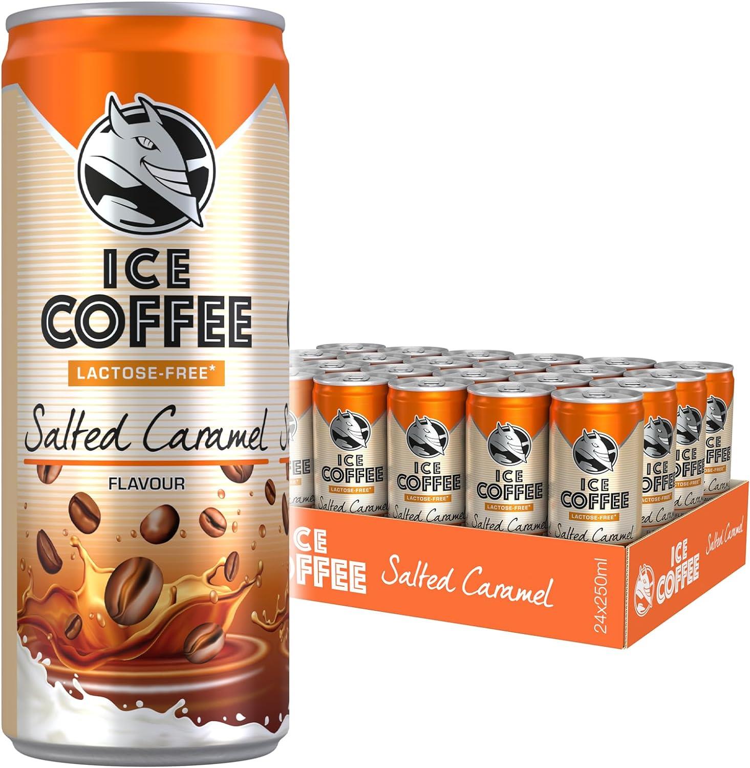 HELL Ice Coffee SALTED CARAMEL 24 x 250ml Cans