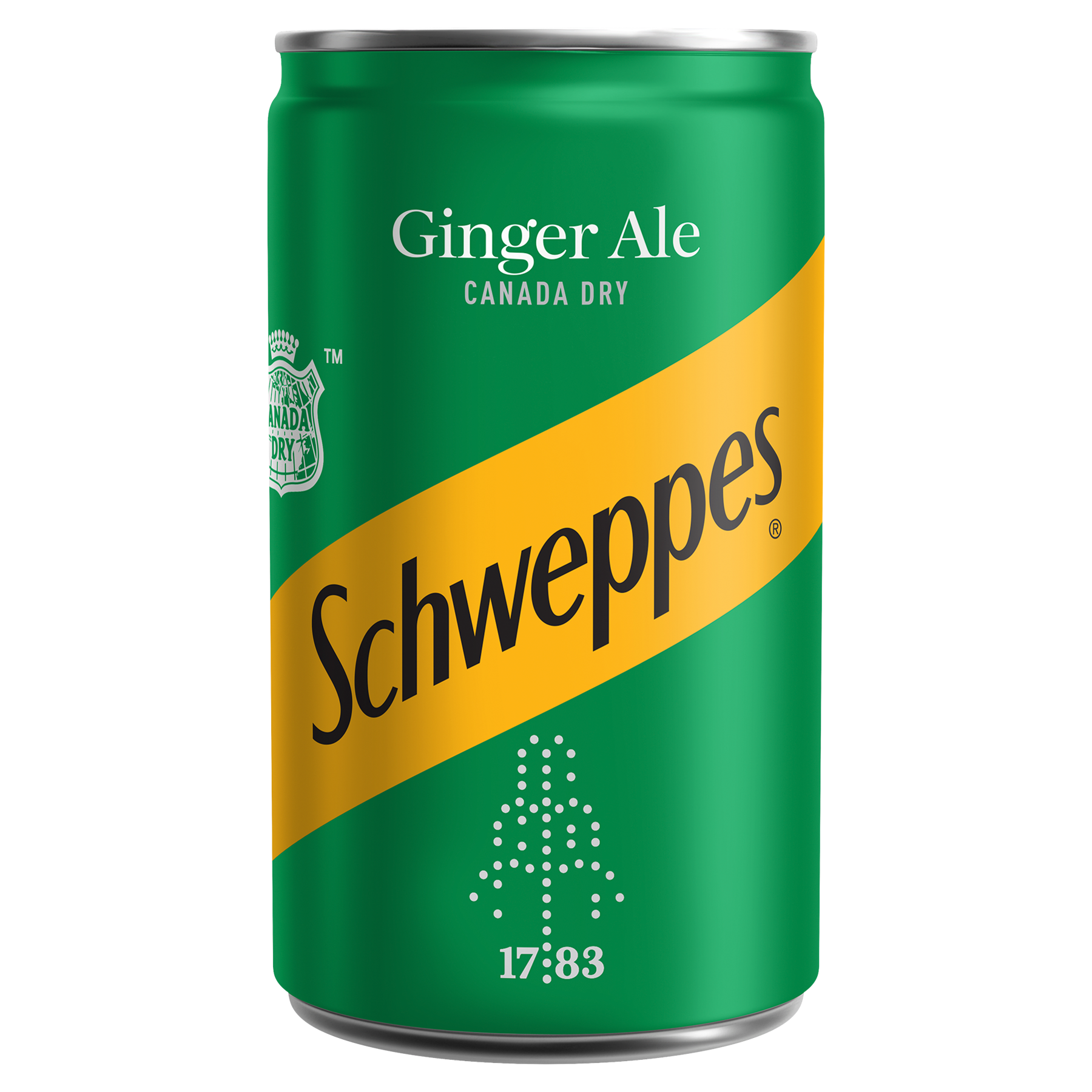 Schweppes CANADA Dry Ginger Ale 150ml Cans