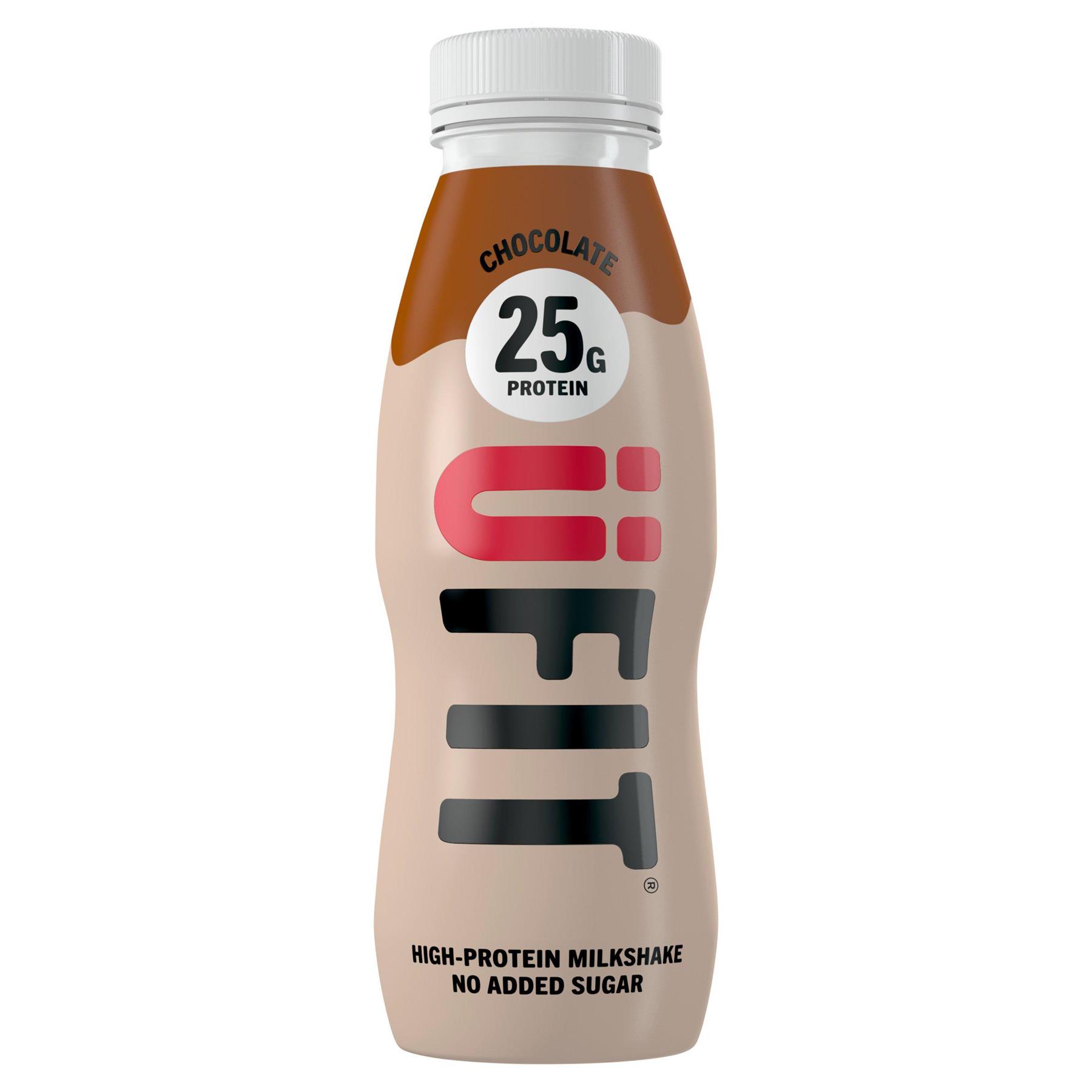 UFIT Protein Milkshake - 25g Protein 10x330ml (Chocolate)