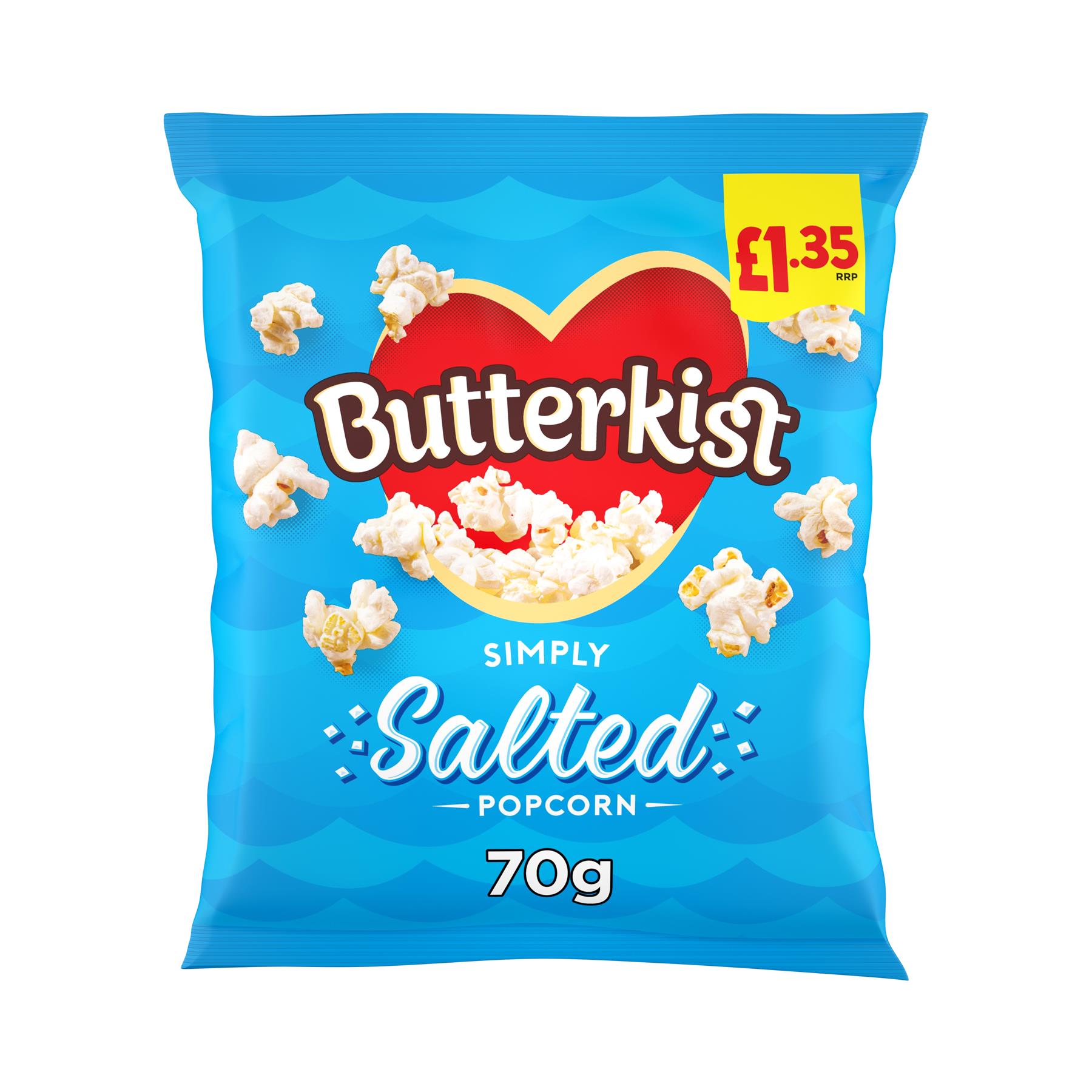 Butterkist Popcorn 15 x 50g (Simply Salted) PMP