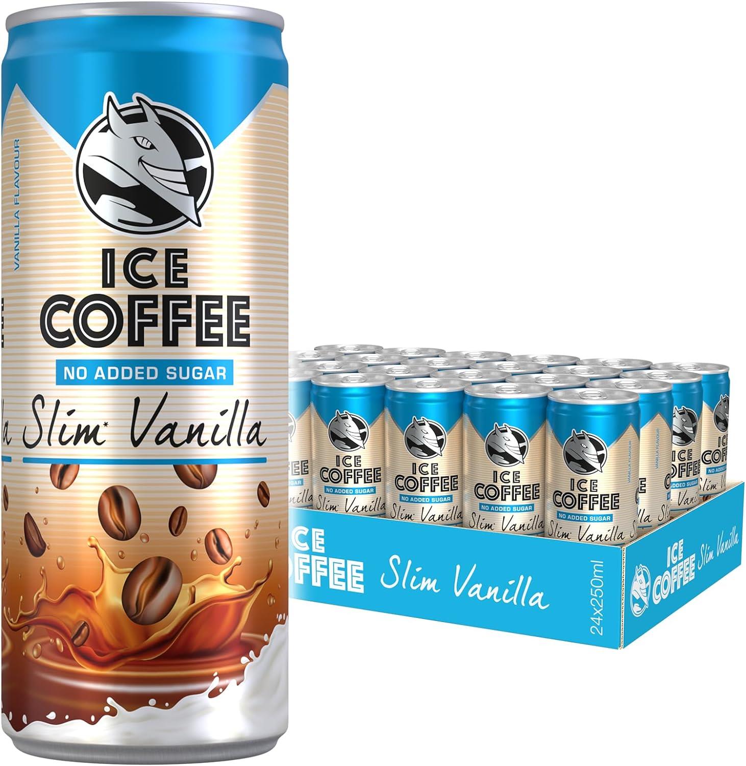 HELL Ice Coffee SLIM VANILLA 24 x 250ml Cans