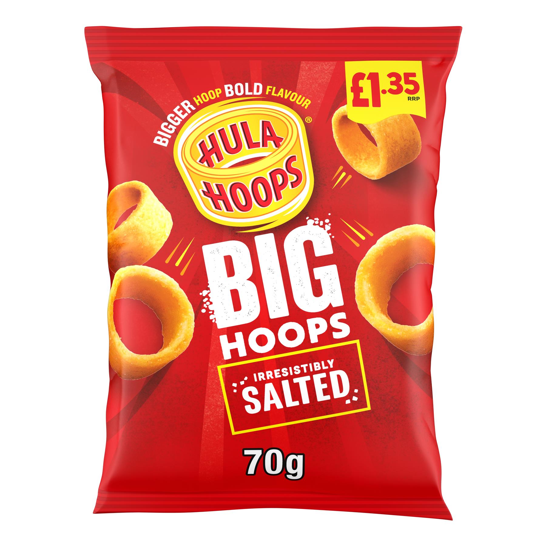 Hula Hoops Big Salted 20 x 70g PMP