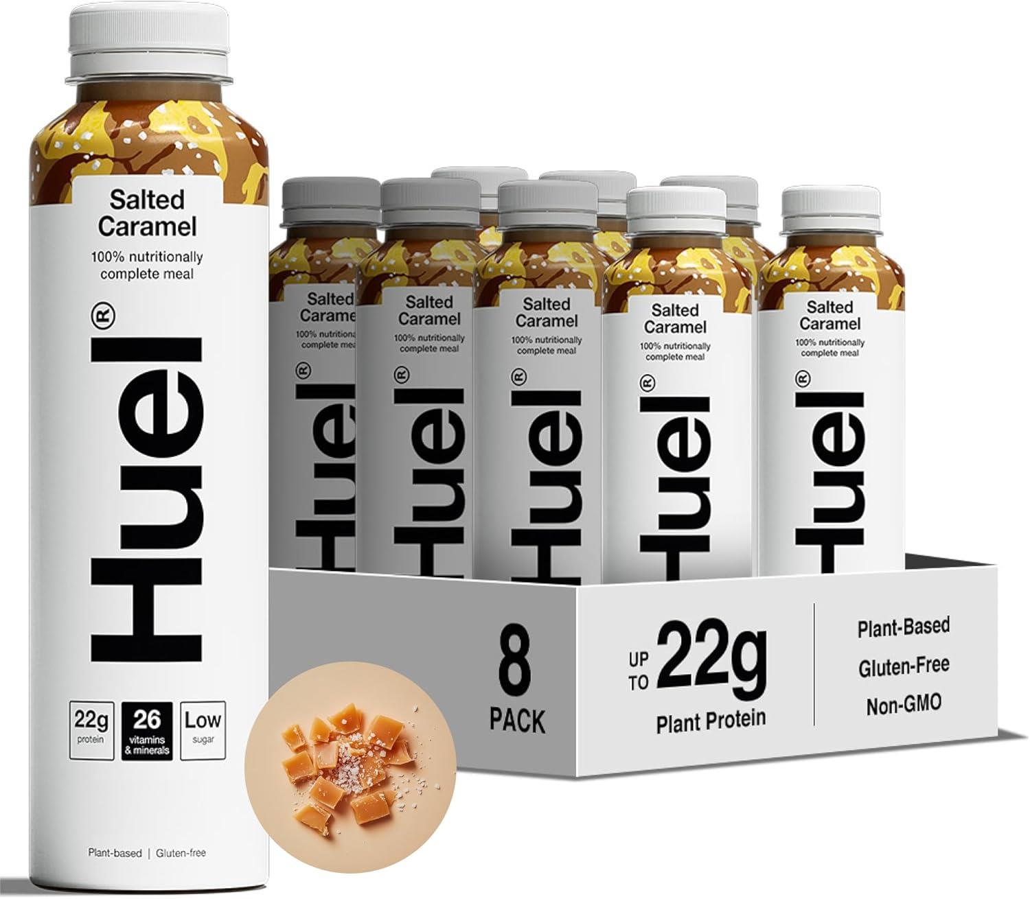 Huel White Edition Salted Caramel 8 x 500ml Bottles