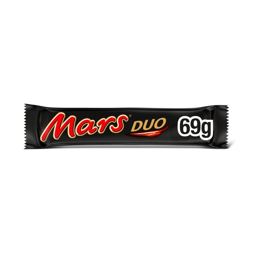 Mars Duo Caramel Milk Chocolate 24 x 69g Bars