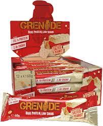 Grenade High Protein White Chocolate Salted Peanut 12 X 60g Bars