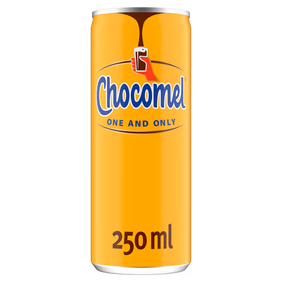 Chocomel Chocolate Flavoured Milk Drink 12 x 250ml Cans Chocomel Chocolate Flavoured Milk Drink 12 x 250ml Cans
