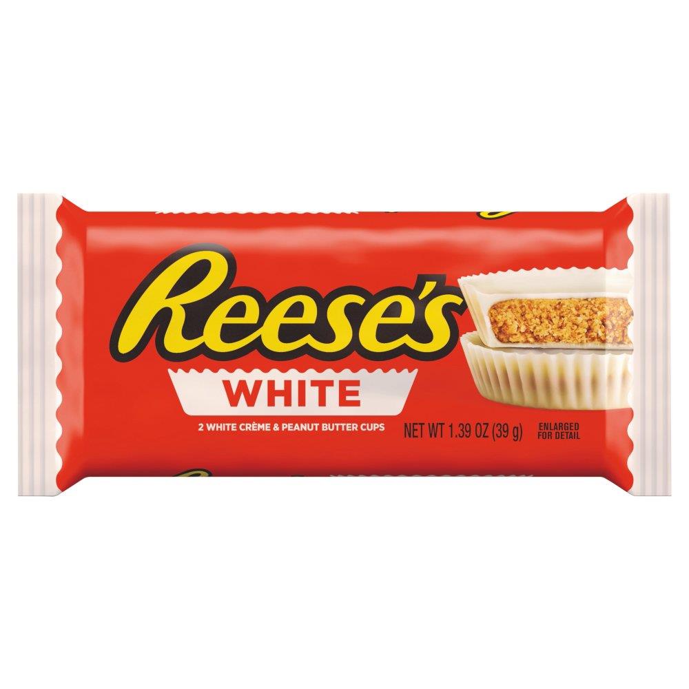 Reese's White Peanut Butter Cups 24 x 39g Packs