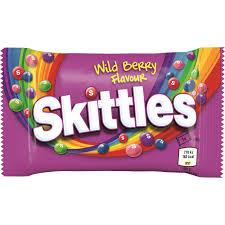 Skittles Wild Berry 36 X 45g Bags Berry Fruity Chewy Sweets
