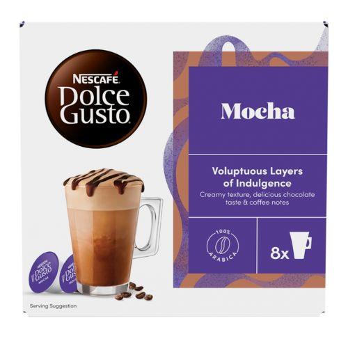 Nescafe Dolce Gusto MOCHA Coffee 16 Capsules 3 x 216g Packs