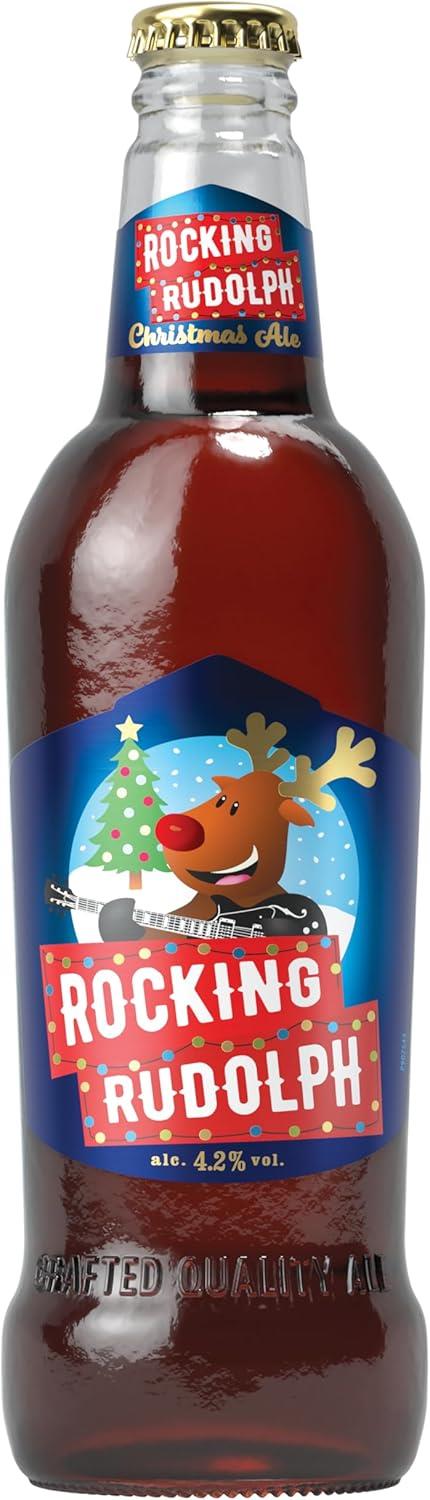 Rocking Rudolph Ale 4.2% ABV Beer 8 x 500ml Bottles