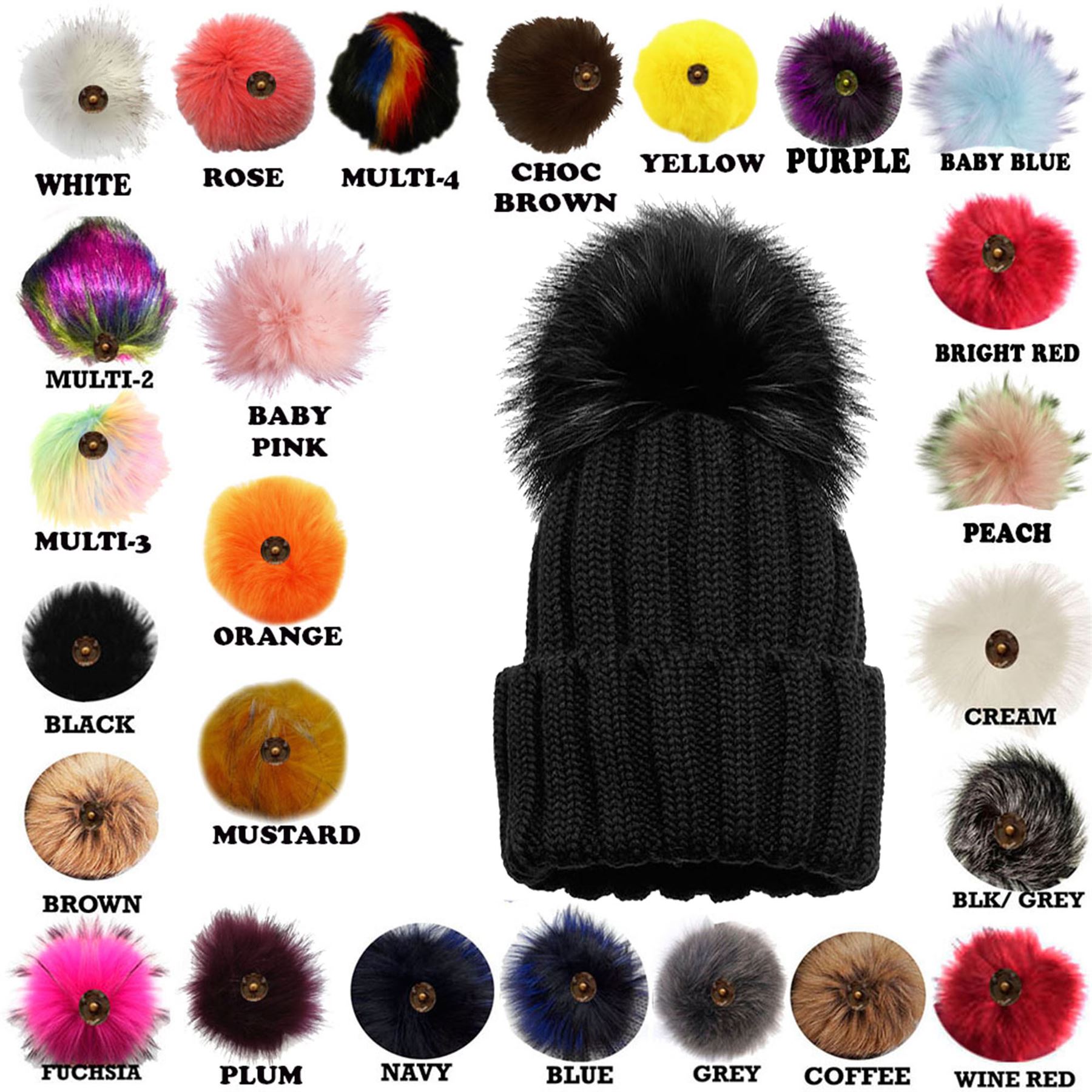 leopard print bobble hat