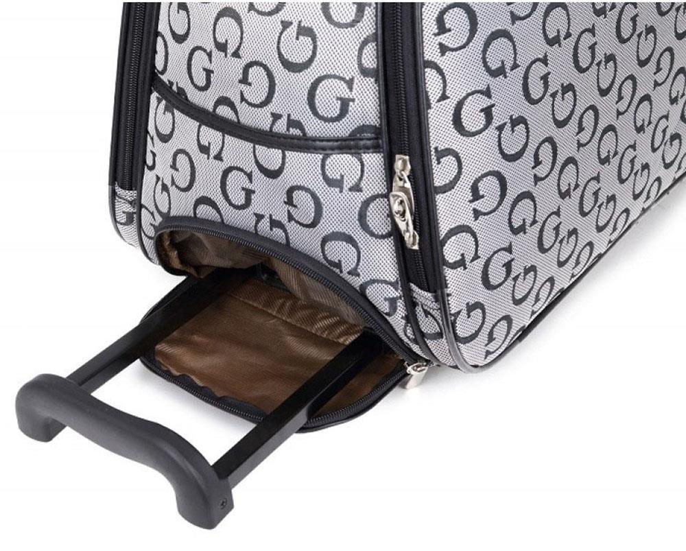 New Men’s Women’s Fashion Print Large Small Wheeled Suitcase Holdall Bag - Picture 14 of 15