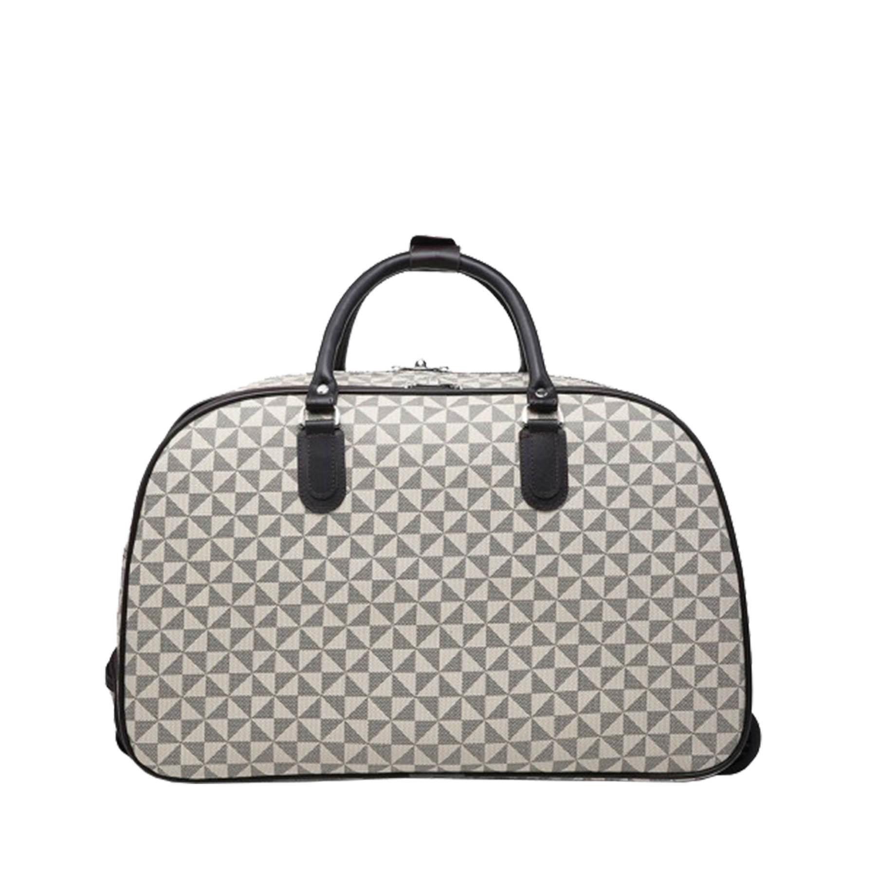 Nouveau Femme en Cuir Synthétique à Motifs Mock Croc Travel Luggage Holdall