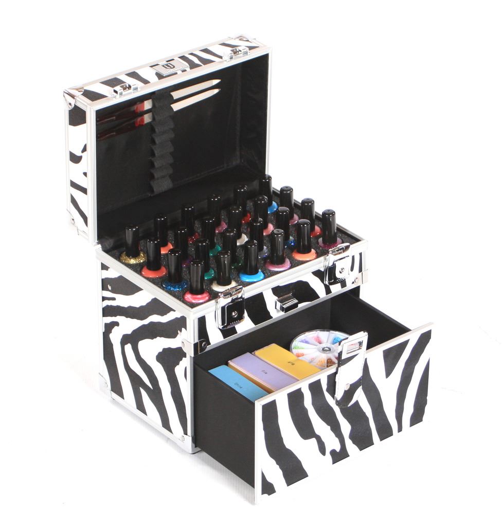 Nail Polish Box Case by Urbanity Cosmetic Varnish Vanity Makeup Beauty