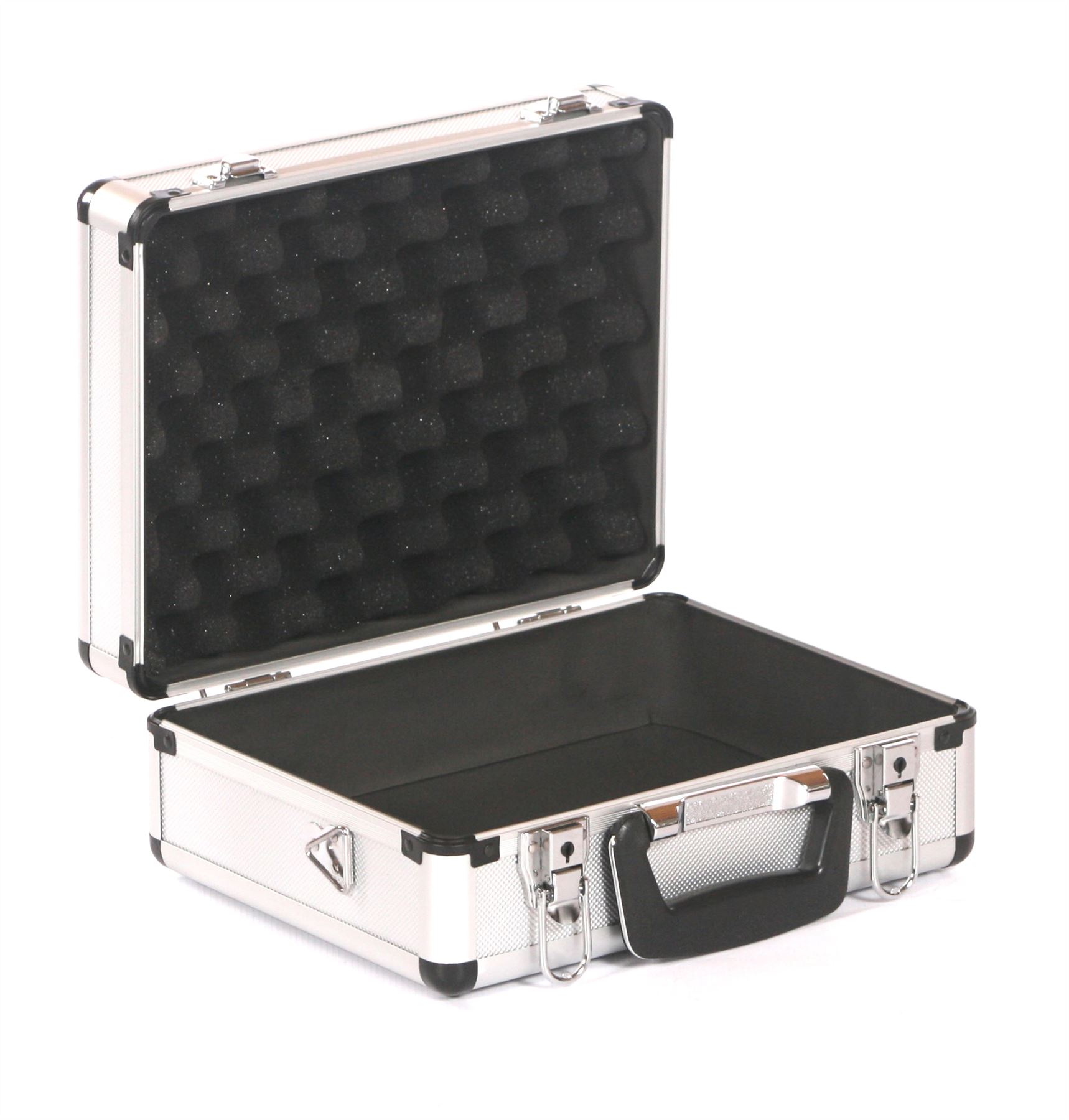 Crystal aluminium hard camera photography flight carry case storage box silver eBay