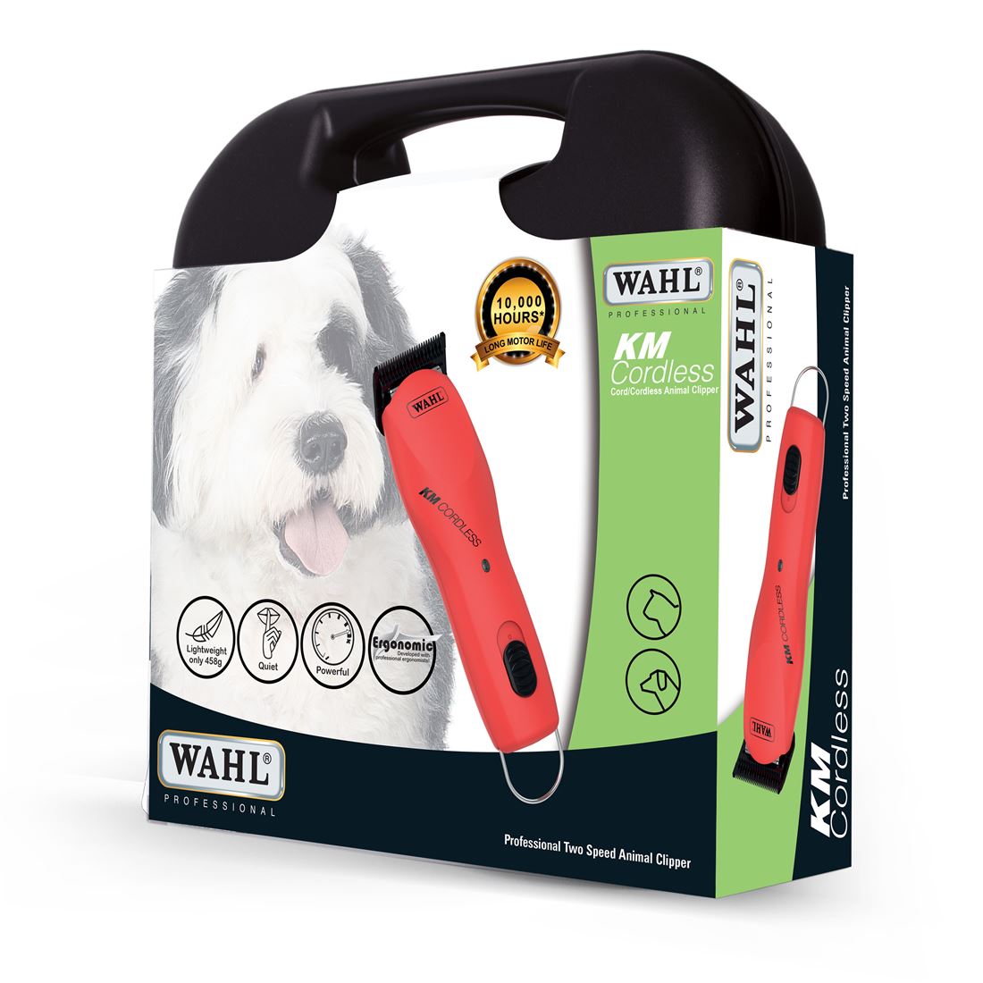 Wahl Dog Grooming Clippers KM Cordless Animal Clipper Trimmer