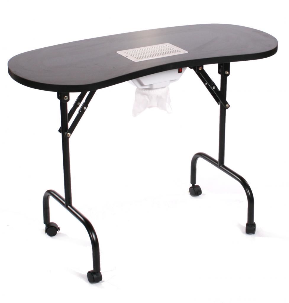 Urbanity portable mobile manicure nail table with extractor fan dust collector s eBay