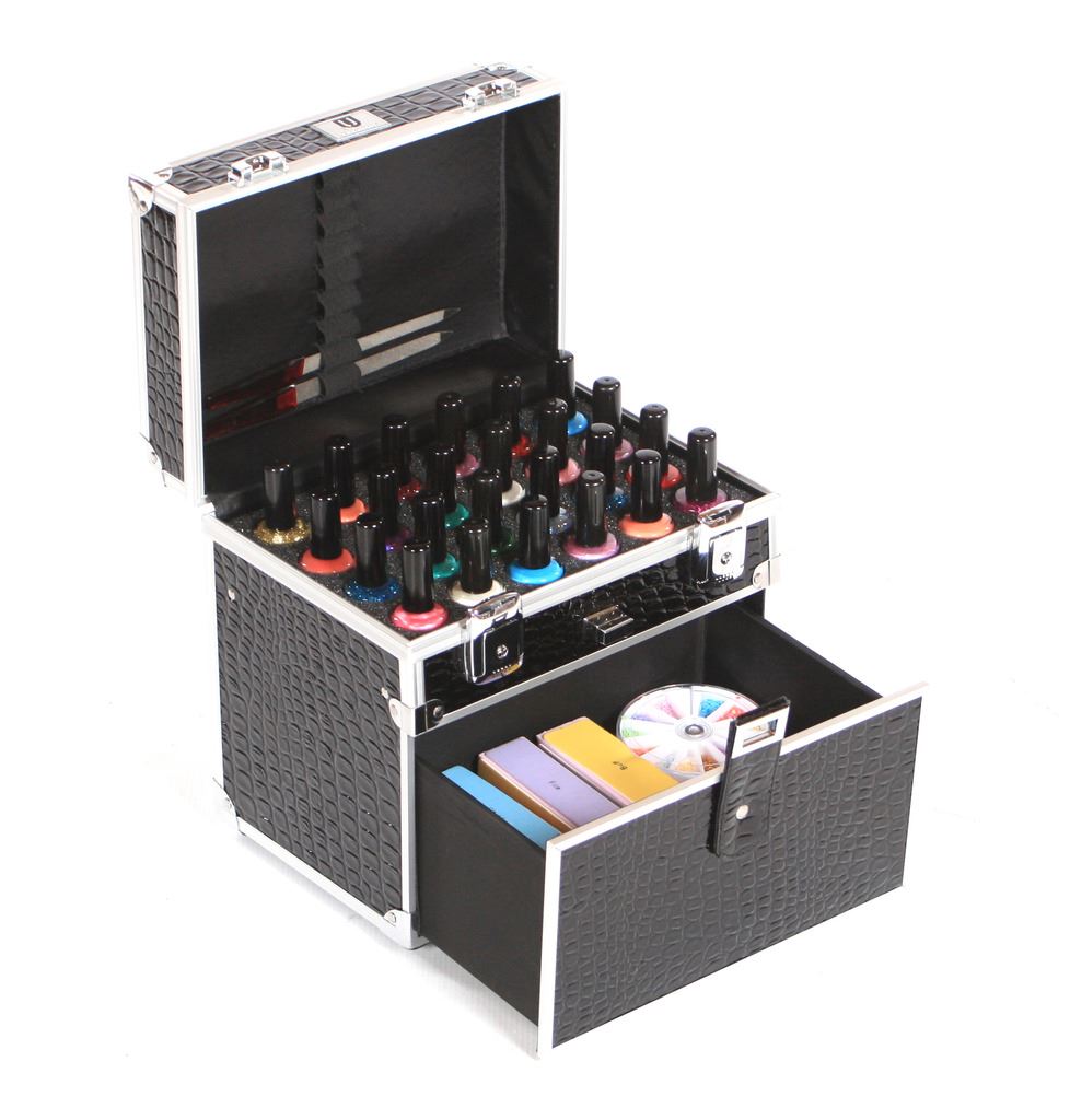 Nail Polish Box Case by Urbanity Cosmetic Varnish Vanity Makeup Beauty