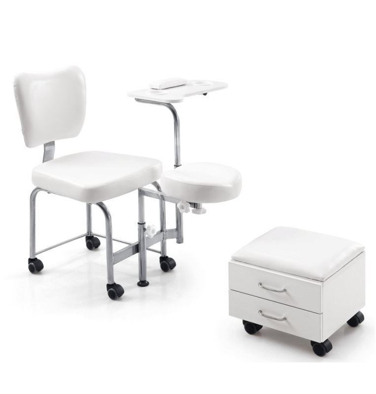 Estación De Uñas Manicura Pedicura urbanidad Belleza Silla Taburete