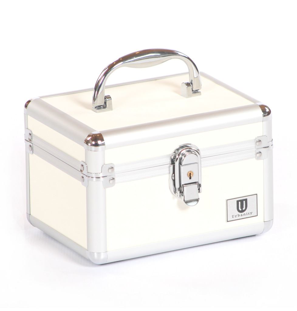 Small Vanity Case Box by Urbanity Makeup Jewelery Trinket Cosmetic