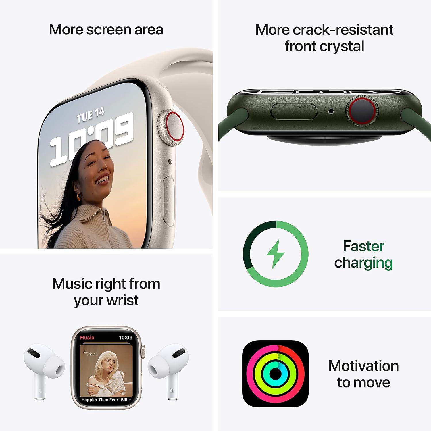 Apple Watch Series 8 Aluminum 45 mm - Wi-Fi Only Very Good Condition - Picture 12 of 12