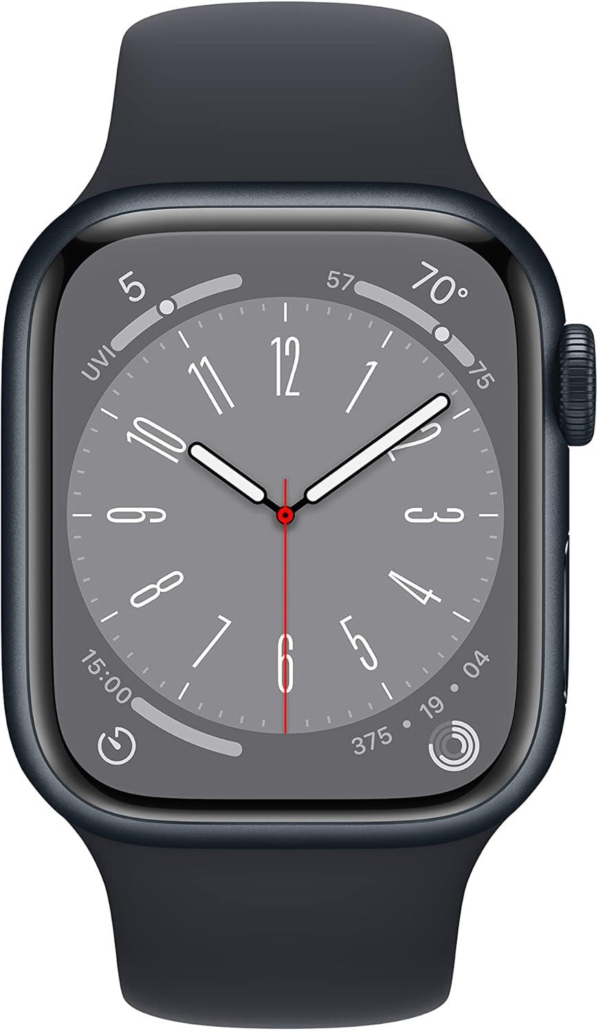 Apple Watch Series 8 Aluminum 45 mm - Wi-Fi Only Very Good Condition - Picture 3 of 12