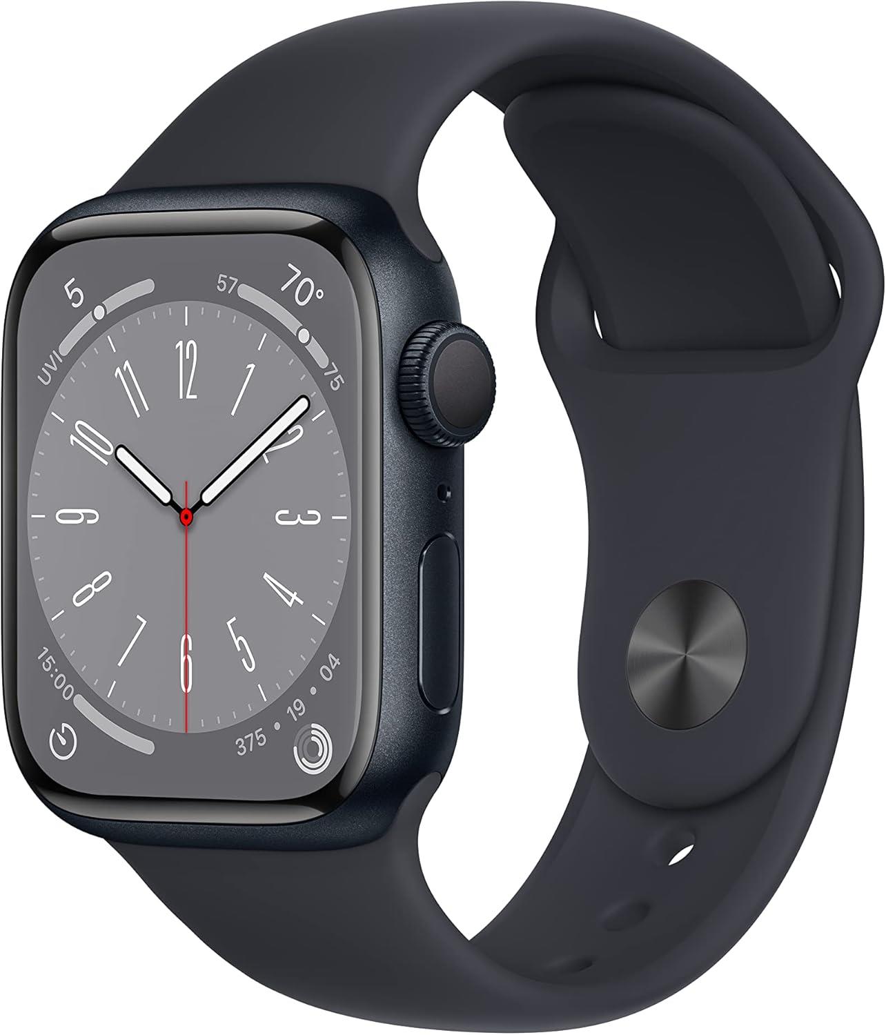 Apple Watch Series 8 Aluminum 45 mm - Wi-Fi Only Very Good Condition - Picture 2 of 12