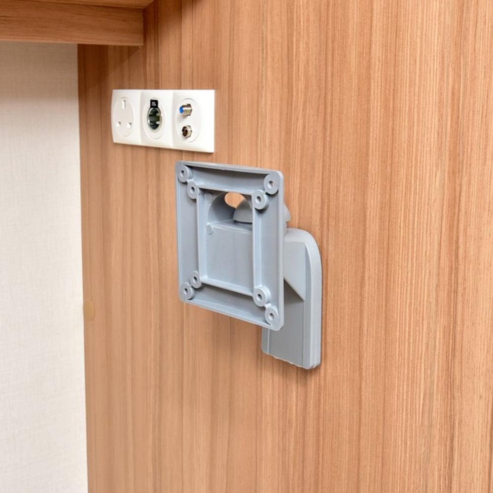 Pivoting TV Bracket And Wall Mount Grey Caravan / Motorhome eBay