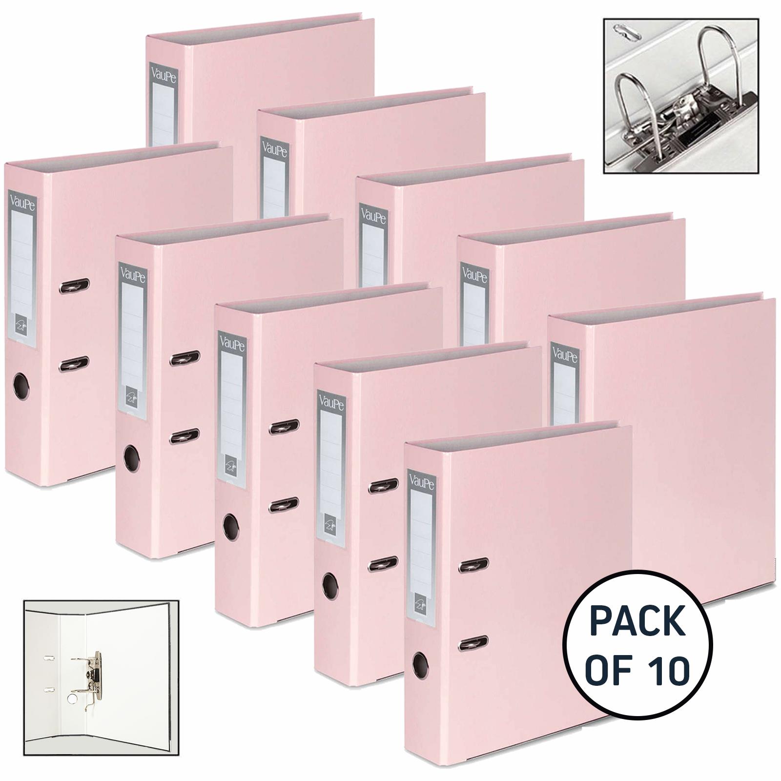 A4 Large Metal Lever Arch Files Folders 75mm Ring Binder Document Paper