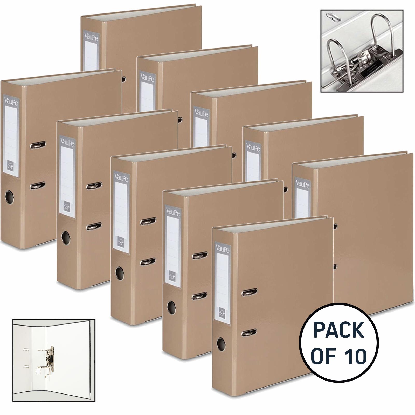 A4 Large Metal Lever Arch Files Folders 75mm Ring Binder Document Paper