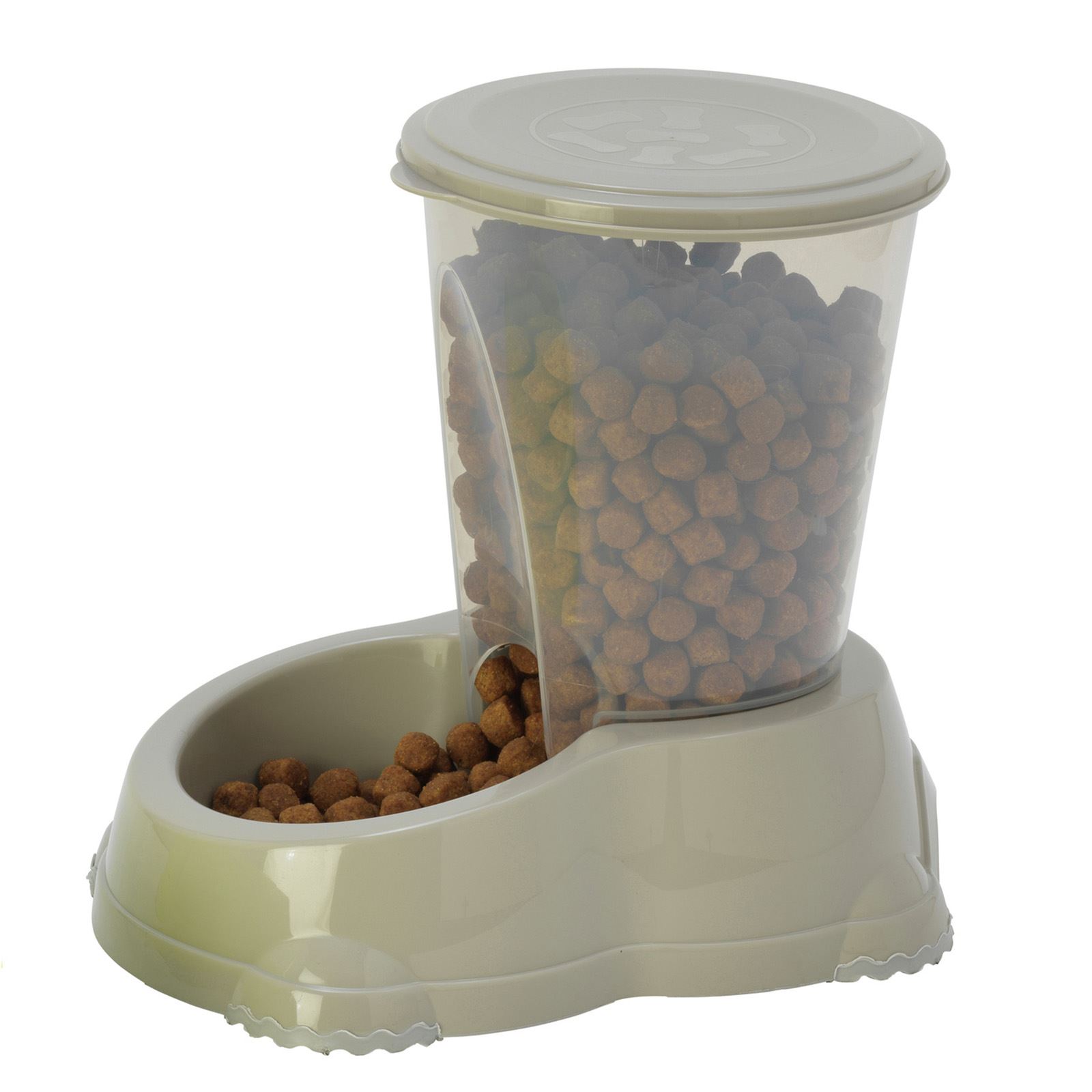 Gravity Pet Feeder 1.5L Cat Dog Kitten Dry Food Bowl Automatic