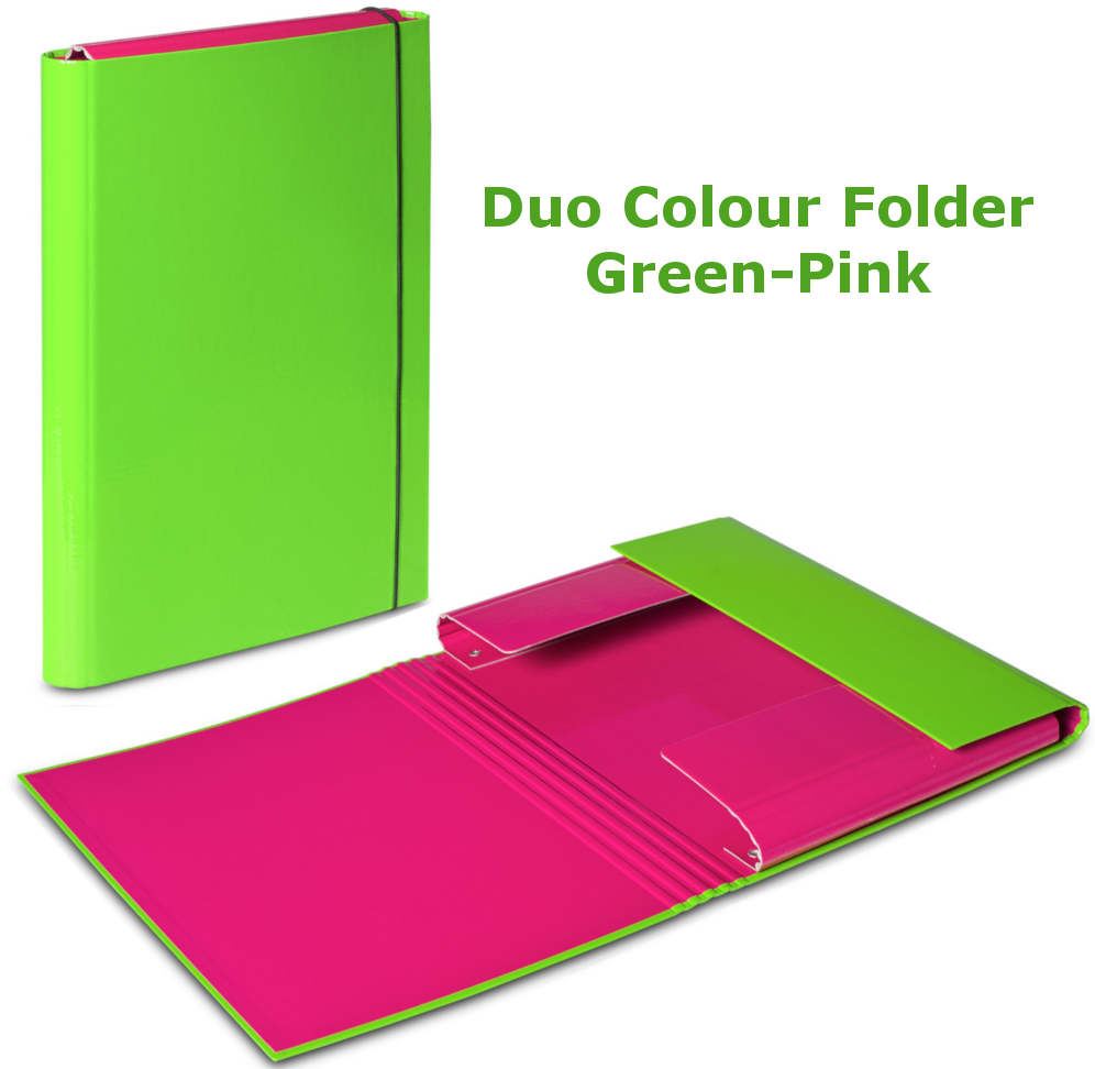 A4 Document Folders Elastic Band Storage Files Foolscap Paper Hard