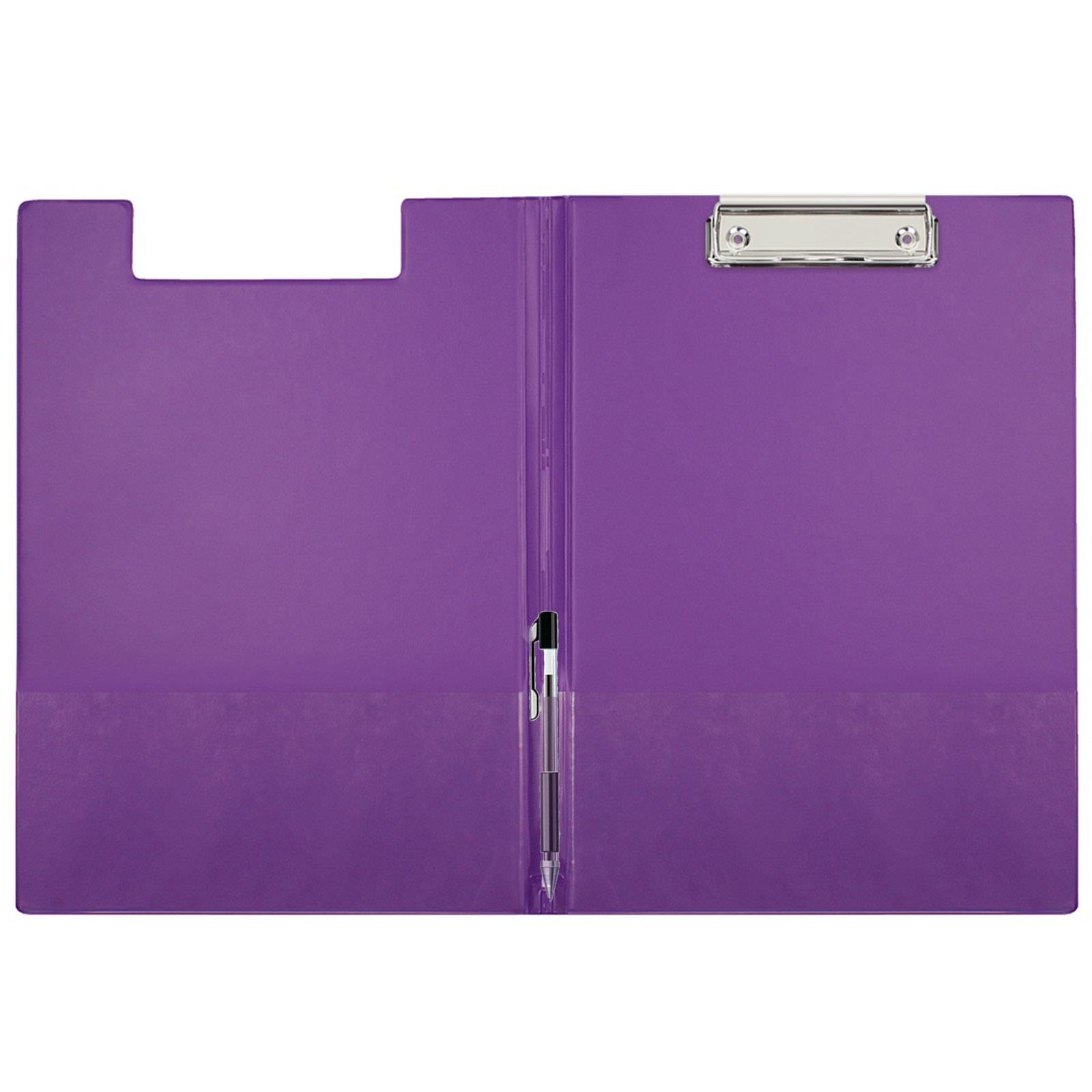 OfficeCentre® A4 Hard Foldover Clip Board Storage Paper & Pen Holder