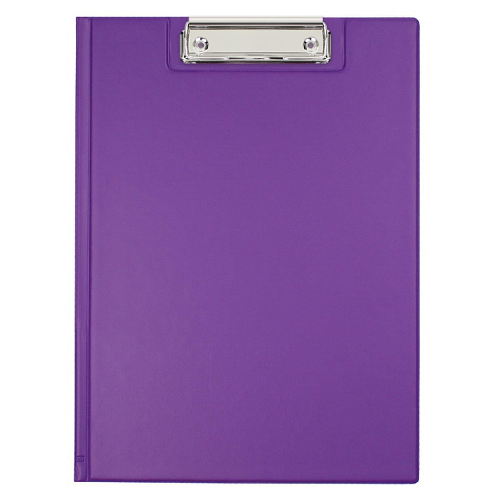 OfficeCentre® A4 Hard Foldover Clip Board Storage Paper & Pen Holder