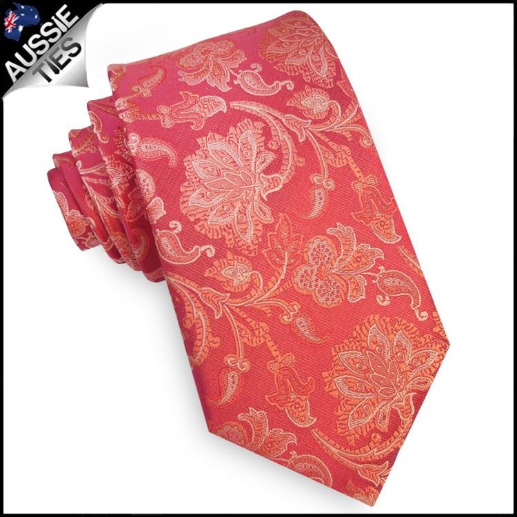 Patterned Floral Ties | White Flower Tie | Skinny Black Tie | Slim Pastel Blue - Picture 22 of 29