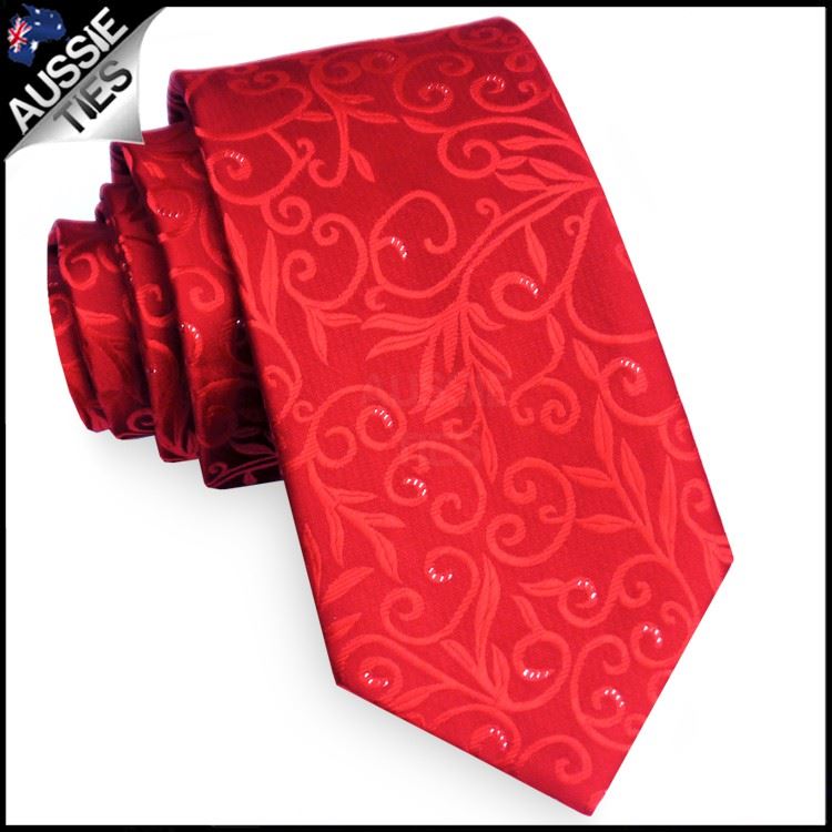 Patterned Floral Ties | White Flower Tie | Skinny Black Tie | Slim Pastel Blue - Picture 23 of 29