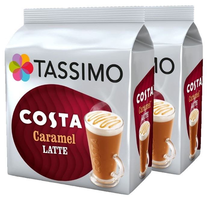 TASSIMO TDisc Pod Coffee Chocolate Cappuccino Latte Americano Costa
