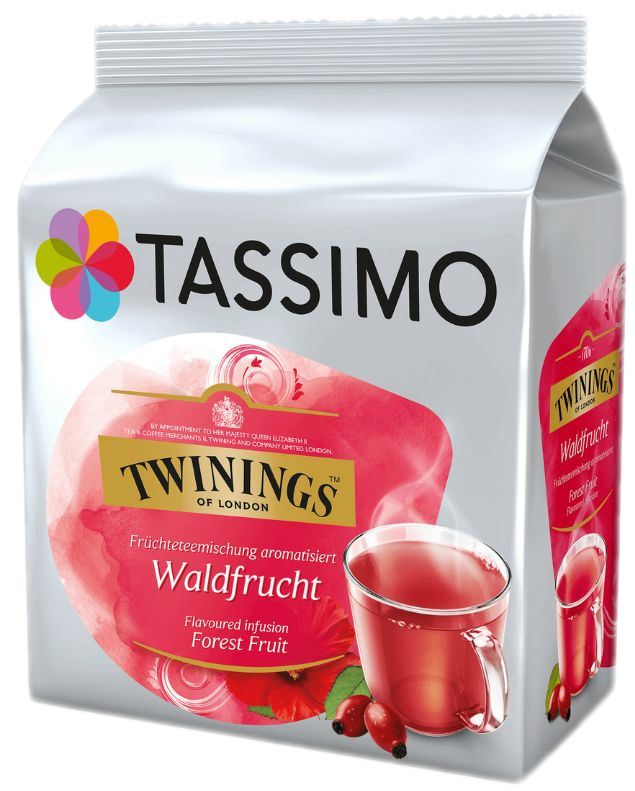 TASSIMO Twinings Fruits Of The Forest Tea T Discs Pods 8/16/32/48/80