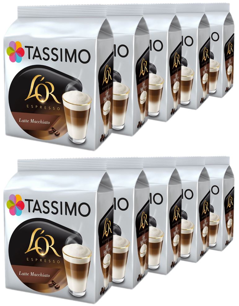 TASSIMO L'OR Espresso Latte Macchiato Coffee T Discs Pods 4/8/16/24/40